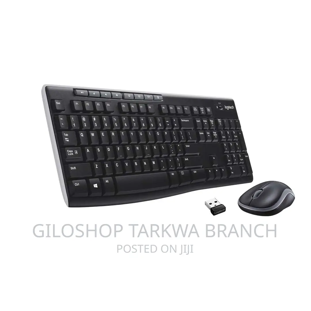 Logitech Mk270 Wireless Keyboard and Mouse Bundle