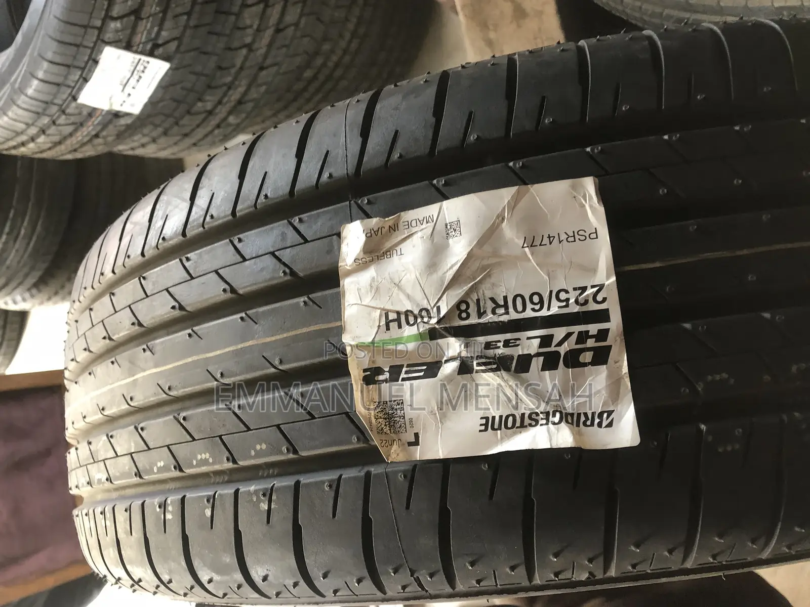 225/60r18 Bridgestone