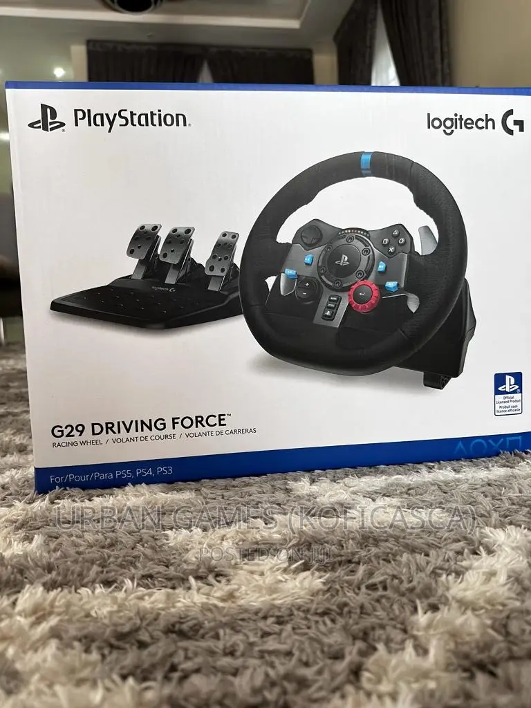 Logitech G29 Driving Force Steering Wheel Sealed Racing