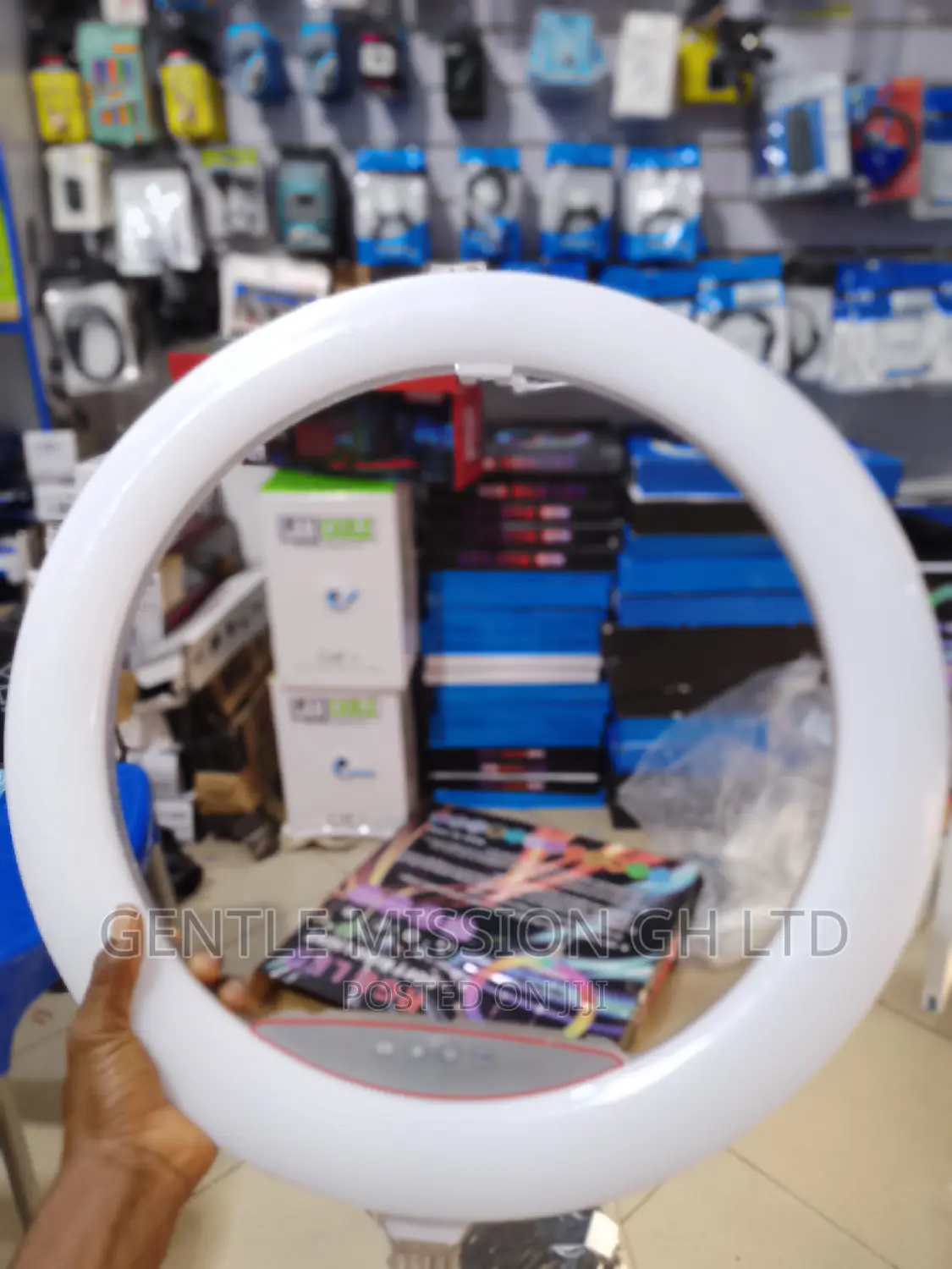 Transparent Ring Light RGB 21inch