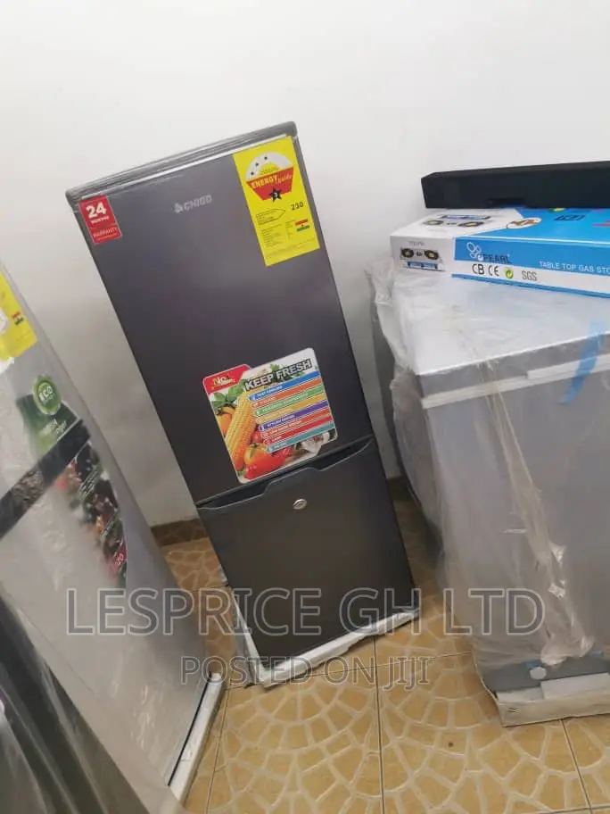 Premium Good//Chigo 126L Double Door Fridge