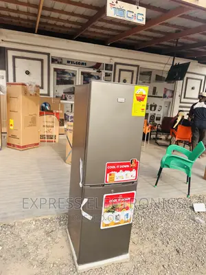 Call and Order Zara 240BF Double Door Fridge Grey