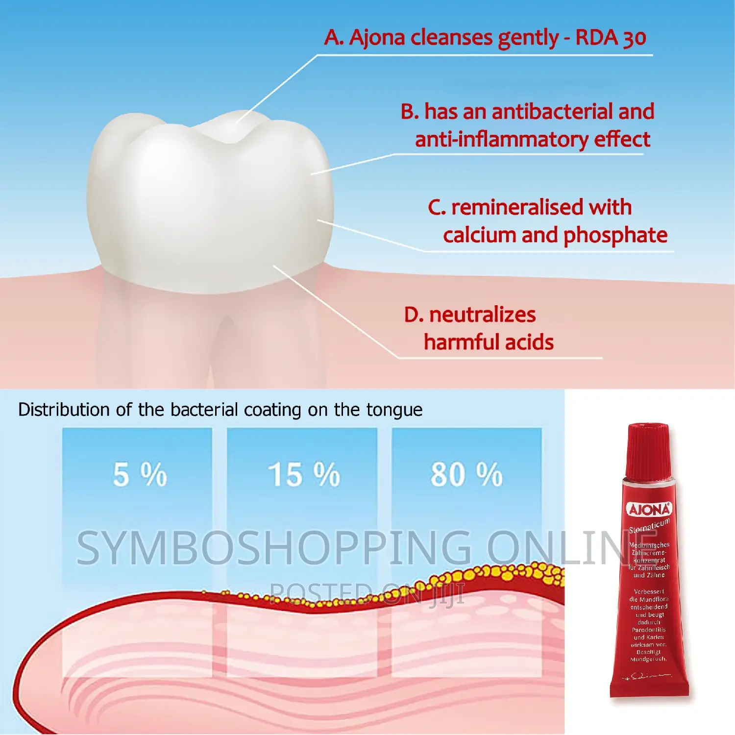 Ajona Stomaticum" Medical Toothpaste 25ml