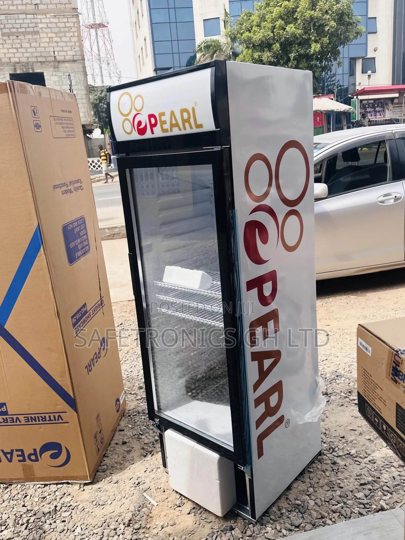 Pearl Display PVC-316-2b Singledoor Electric Glass Fridge