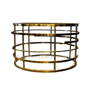 Coffee Table With Stone Top Stainless Steel