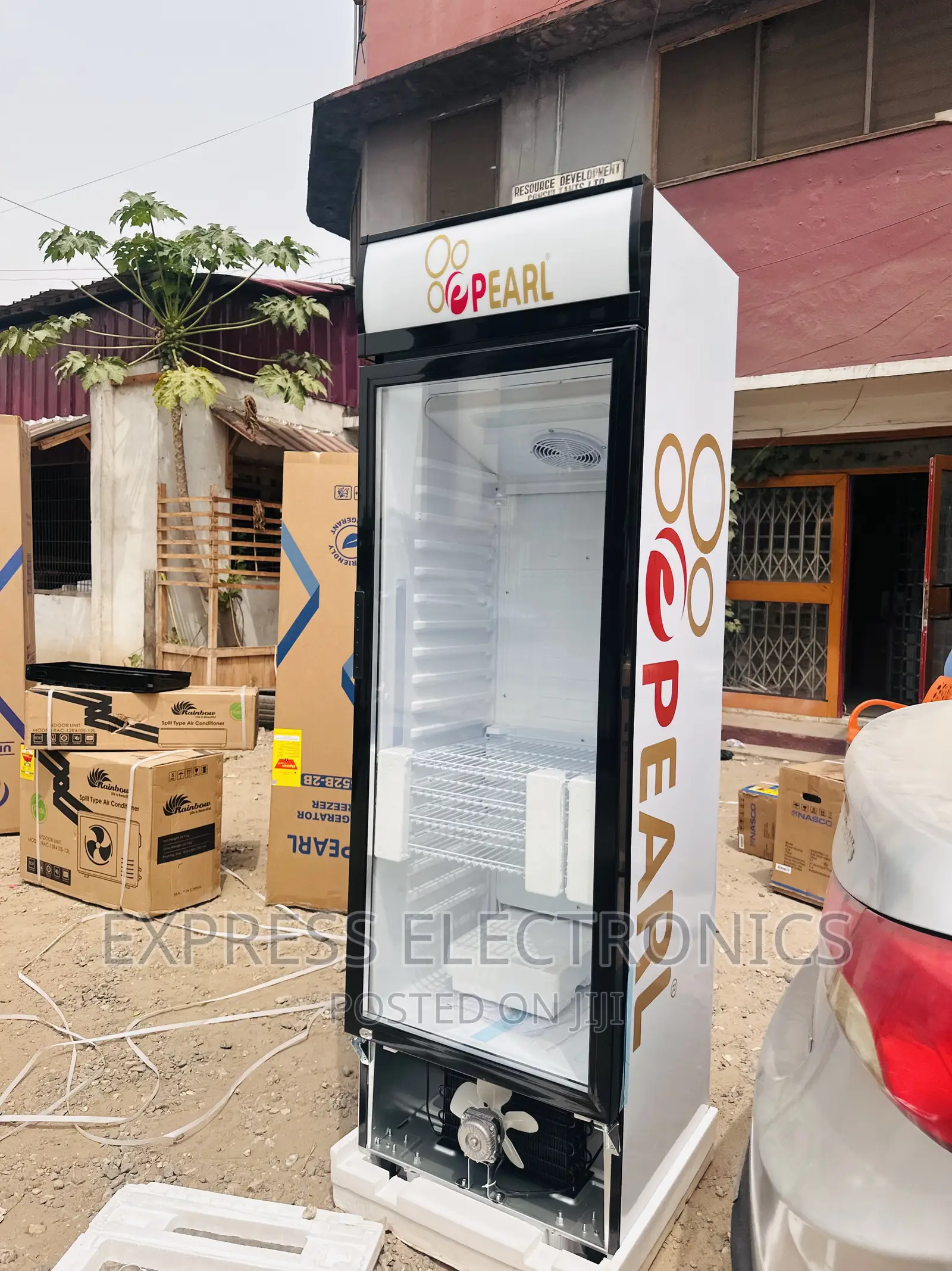 Very Cool  Price Display Fridge Pearl PVC-424