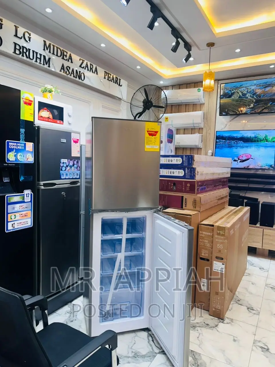 Energy Saving Pearl Pf 350 B Double Door Refrigerator.