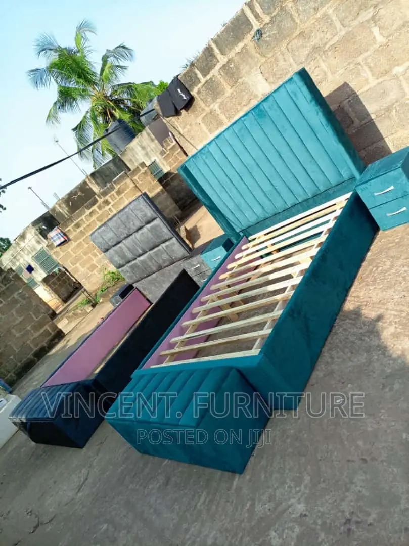 Queen Size Bed and Ottoman Available