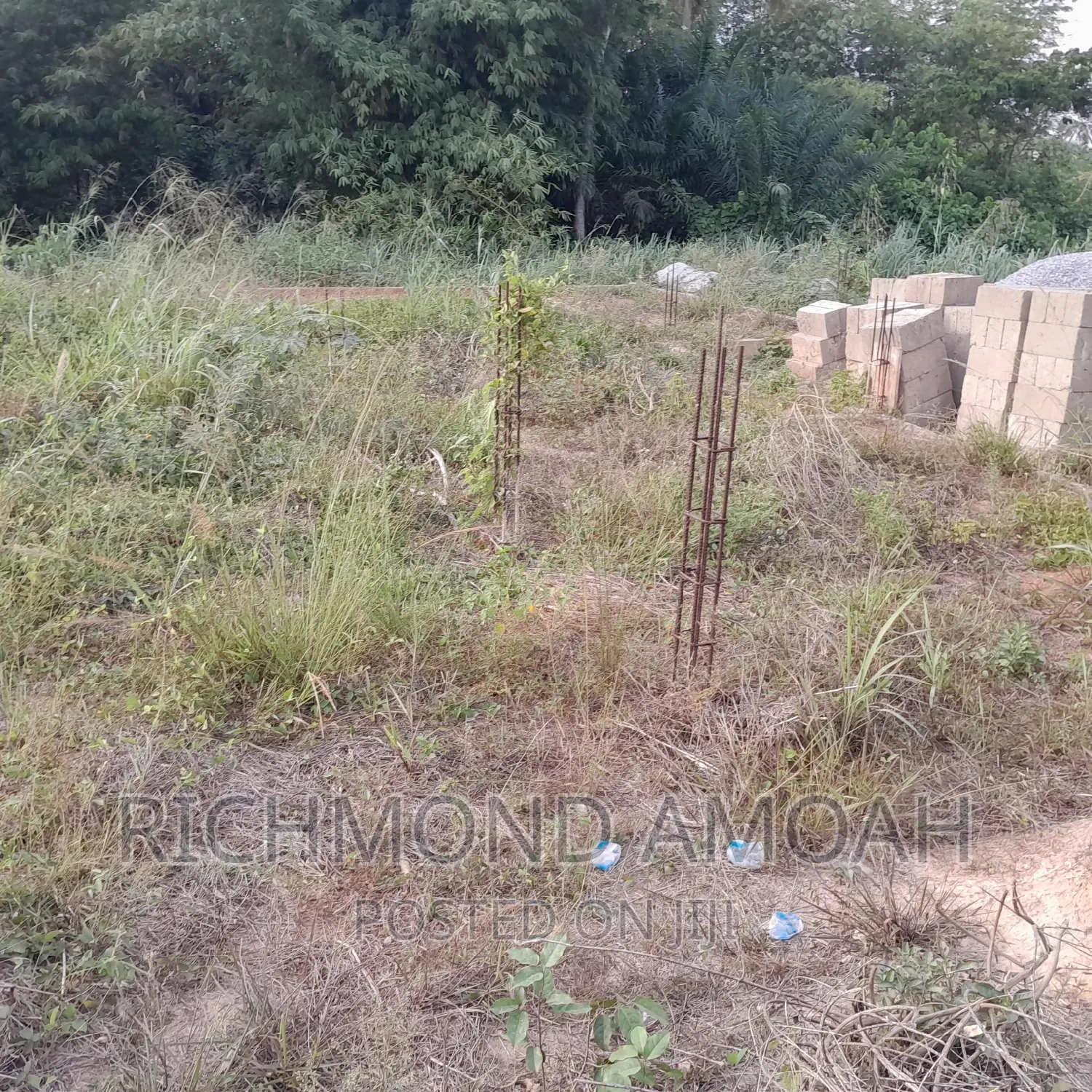 Land With 4bedrooms Footings for Sale at Queen of Peace