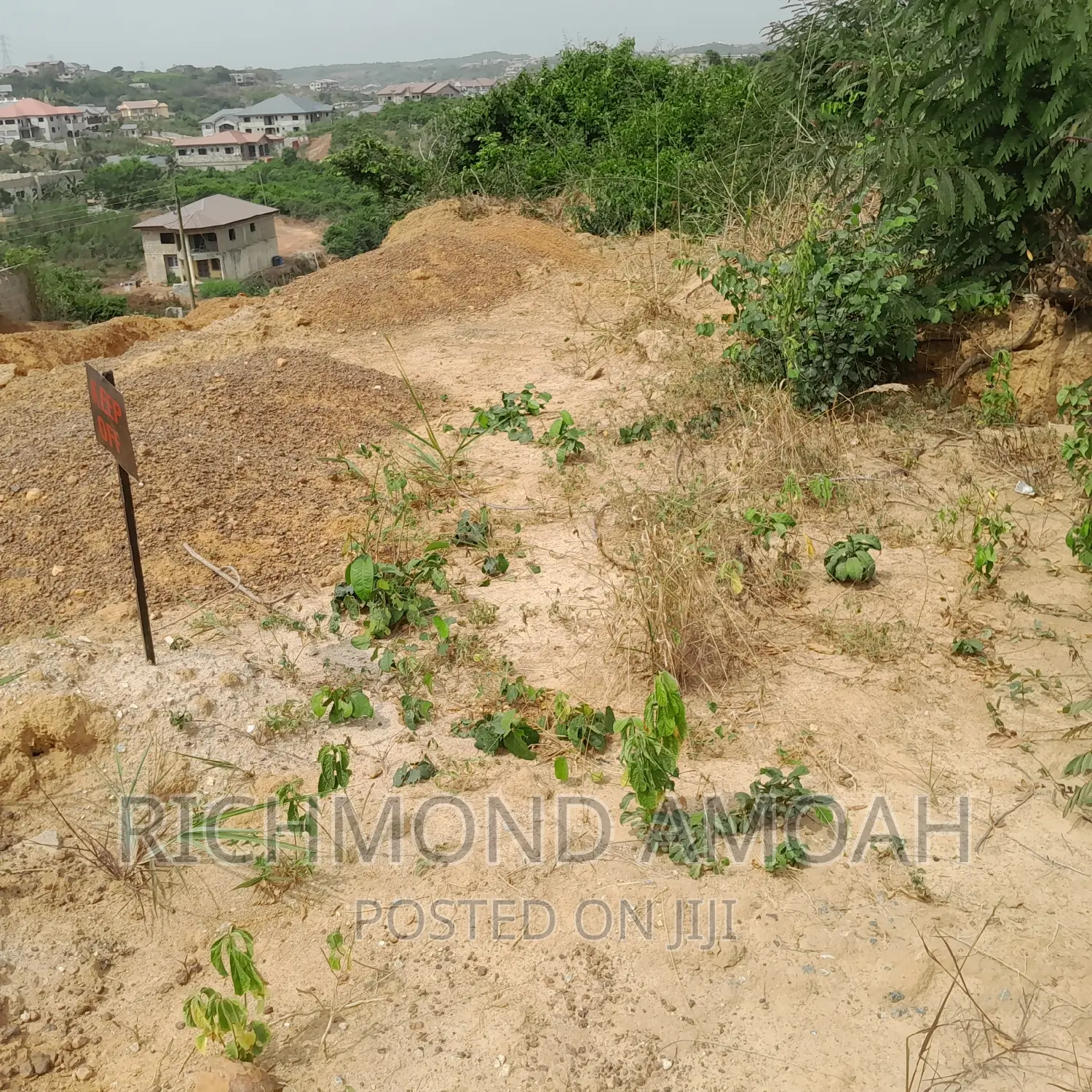 Land With 4bedrooms Footings for Sale at Queen of Peace