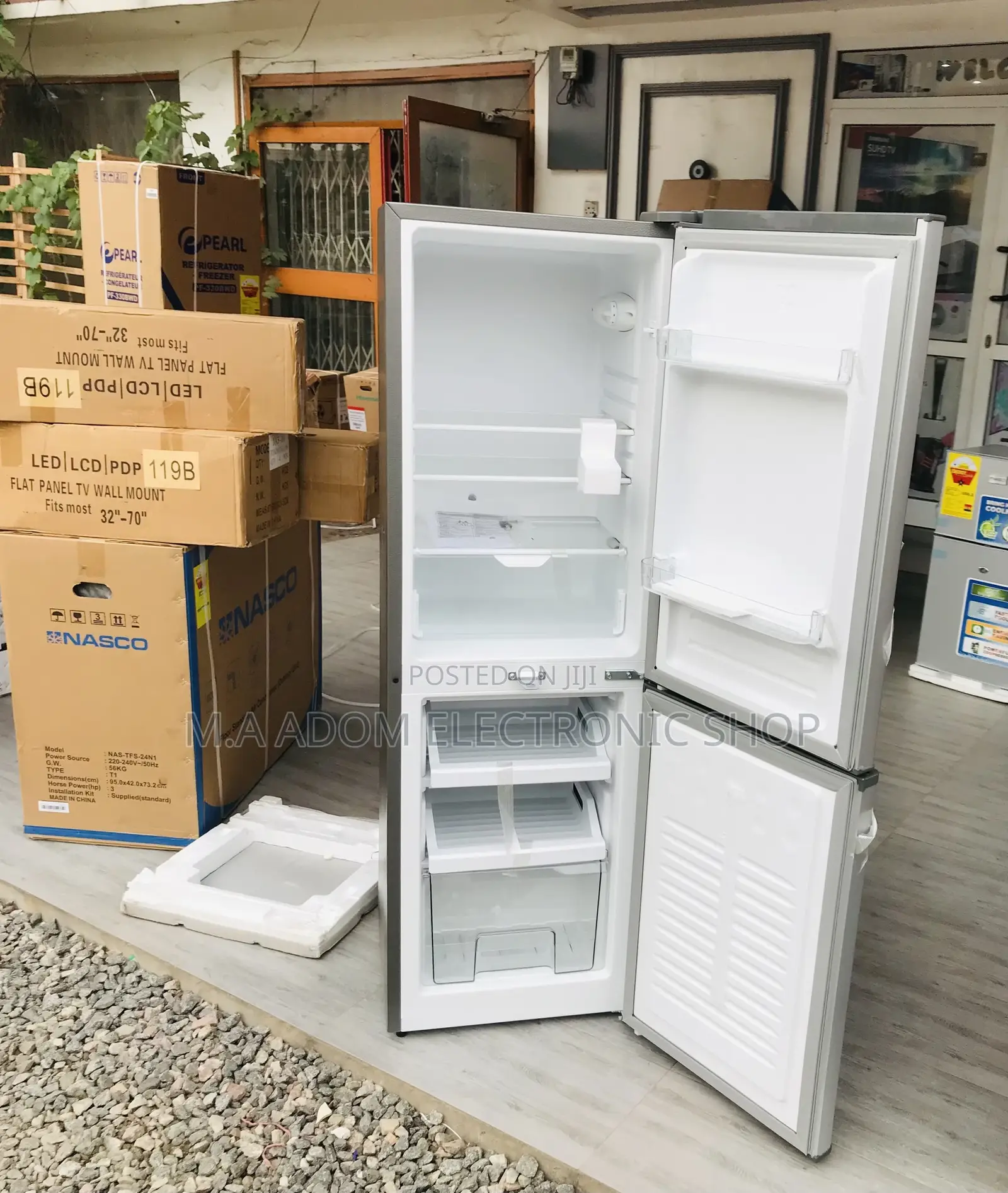 Super Chilling Zara 240bf Double Door Electric Fridge.