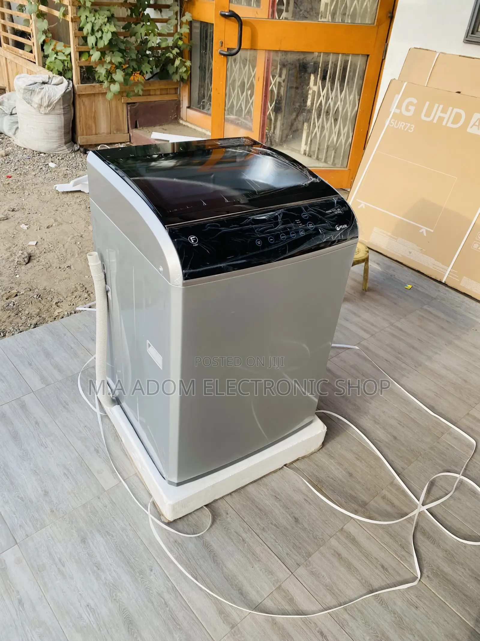 Quality Pearl PWM12TM28 12kg Full Automatic Washing Machine.