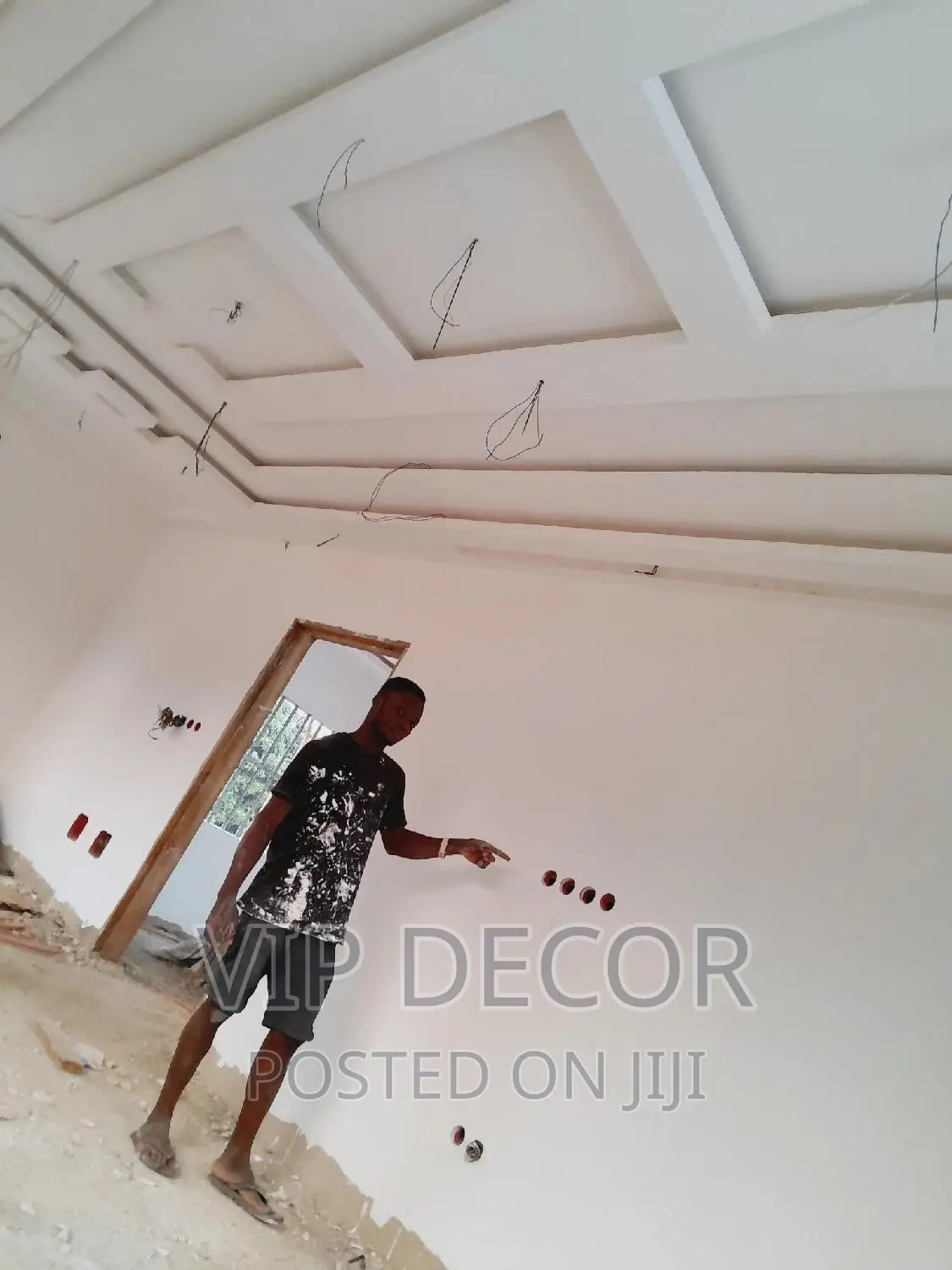 P.Op, Skimming or Anduit(Wall and Ceiling) With Home Charm.
