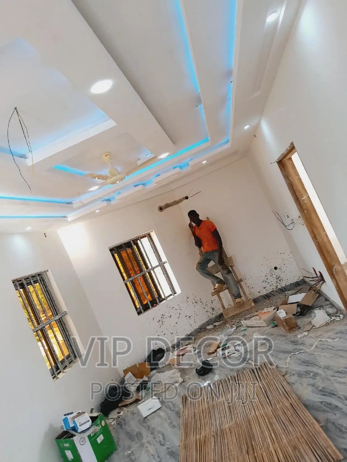 P.Op, Skimming or Anduit(Wall and Ceiling) With Home Charm.