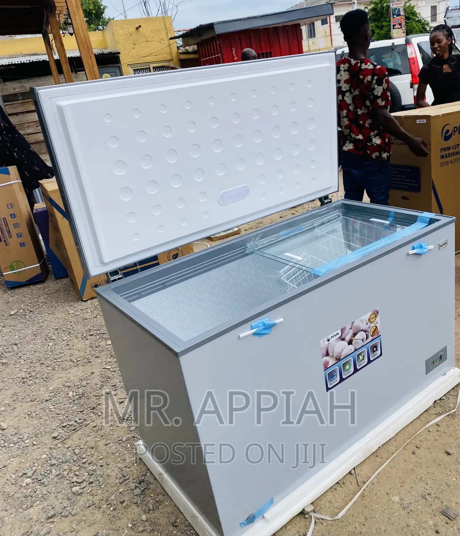 Super Cooling Pearl PCF-460(380)Ltrs Single Door Freezer.