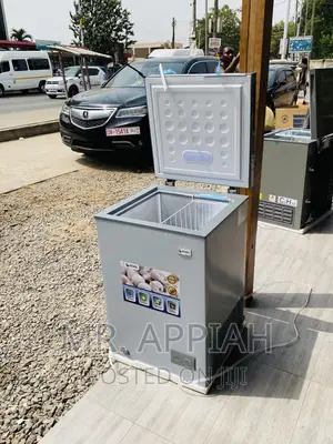 Latest Pearl PCF-127 (100 Liters) 1door Freezer,Gray.
