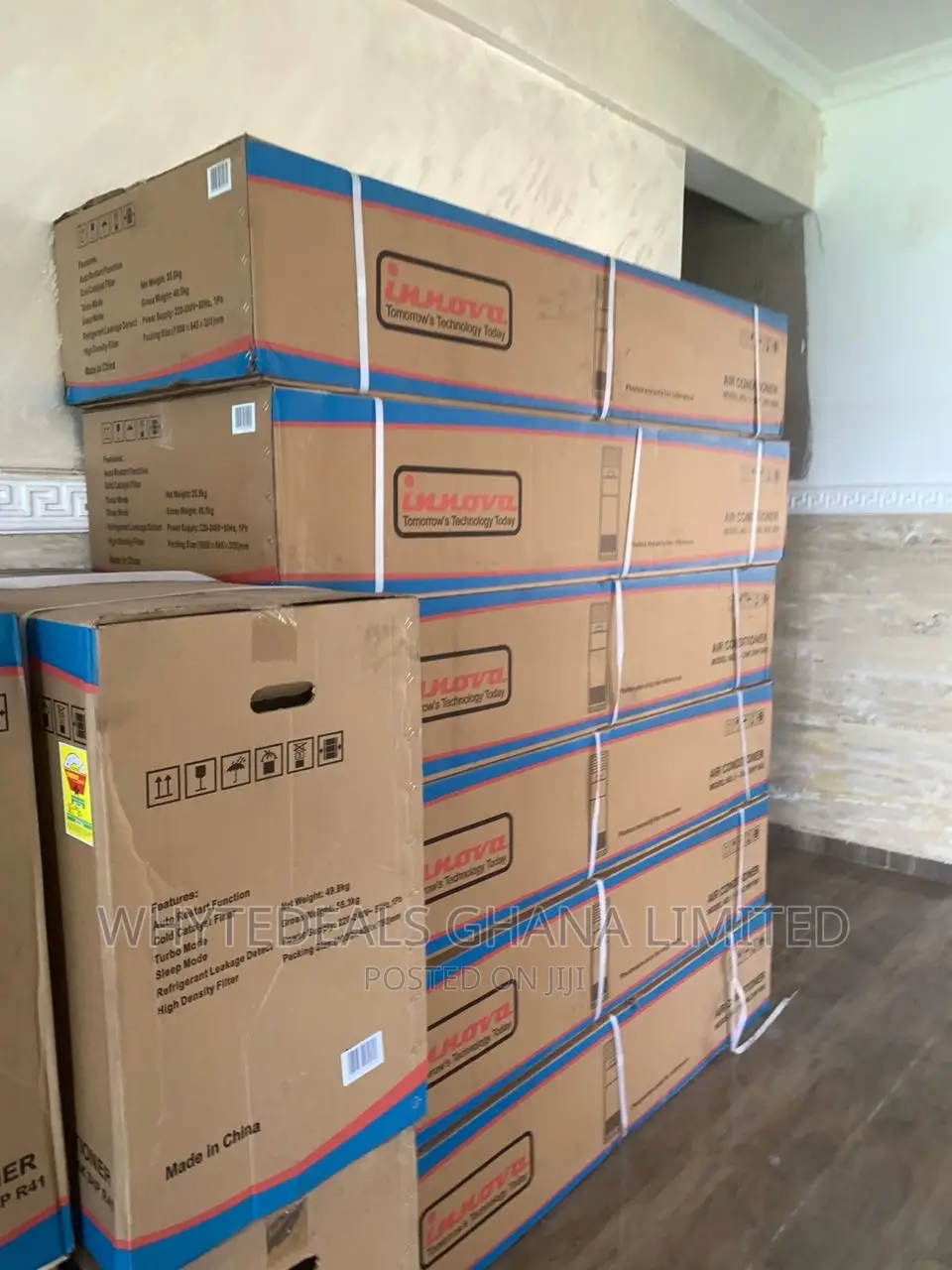 Innova 5.0hp Inverter Floor Standing Airconditioner No Noise