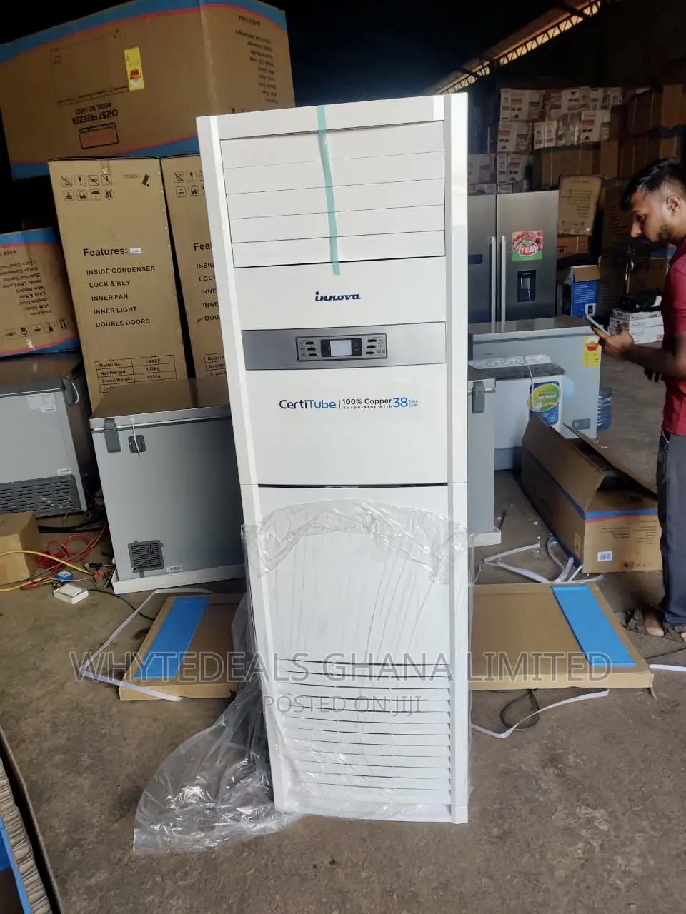 Innova 5.0hp Inverter Floor Standing Airconditioner No Noise