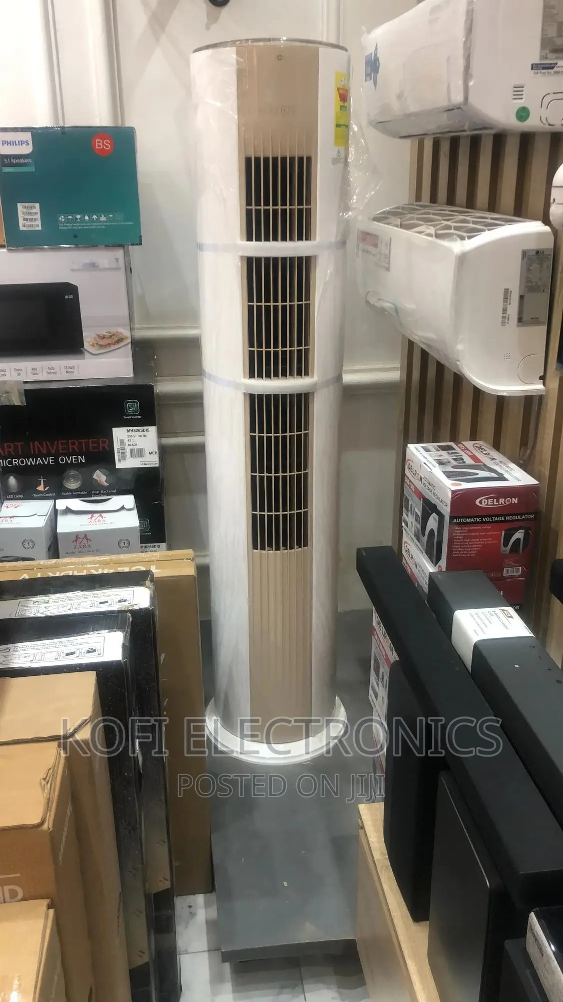 TCL 2.0hp R32 Round Floor Standing Tower Air Conditioner