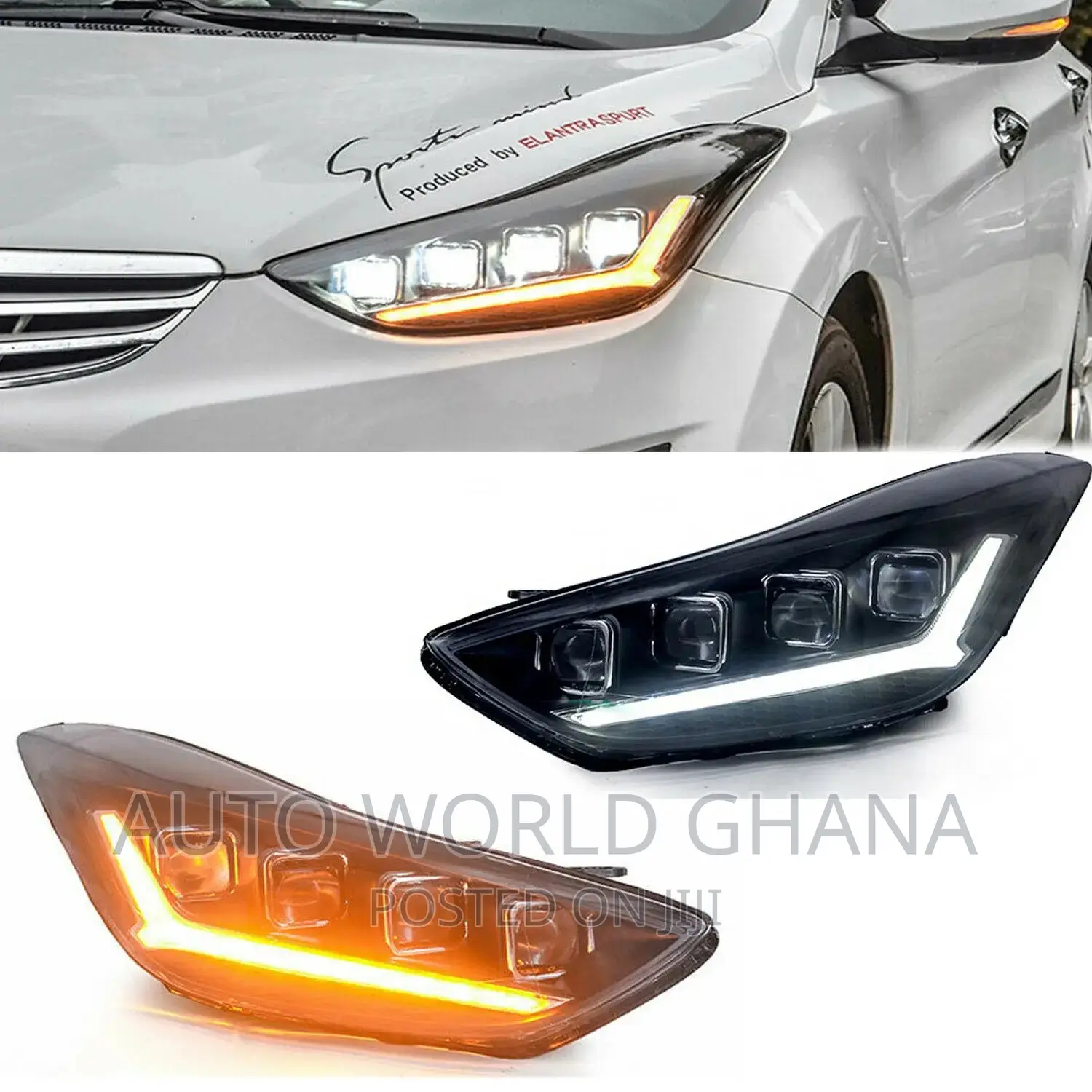 Hyundai Elantra Headlight 2011-2016