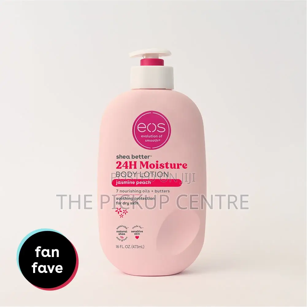 Eos Shea Better Body Lotion- Jasmine Peach 473ml