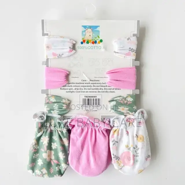 Baby Girl Headbands With Mittens