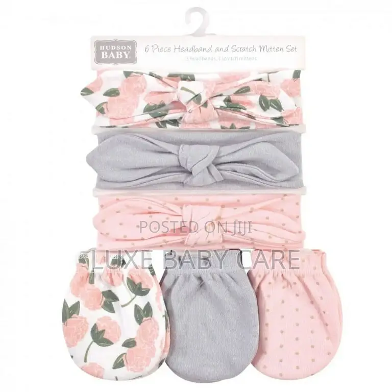 Baby Girl Headbands With Mittens