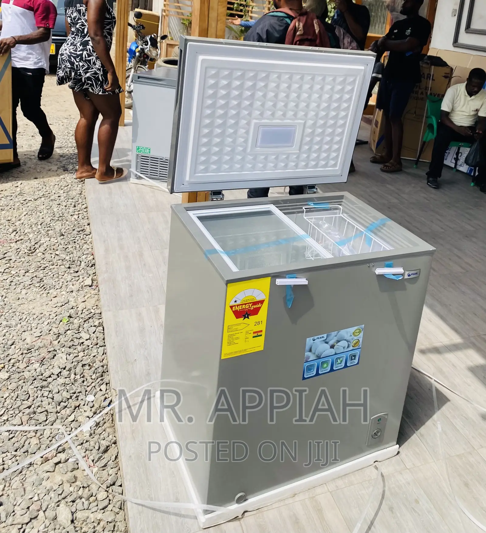 Shop Authentic Pearl PCF- Single Door Chest Freezer.