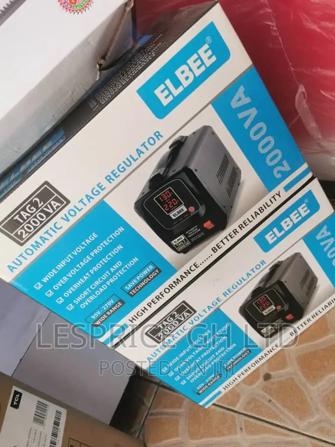 Overheat Protection Elbee 2000VA Stabilizer