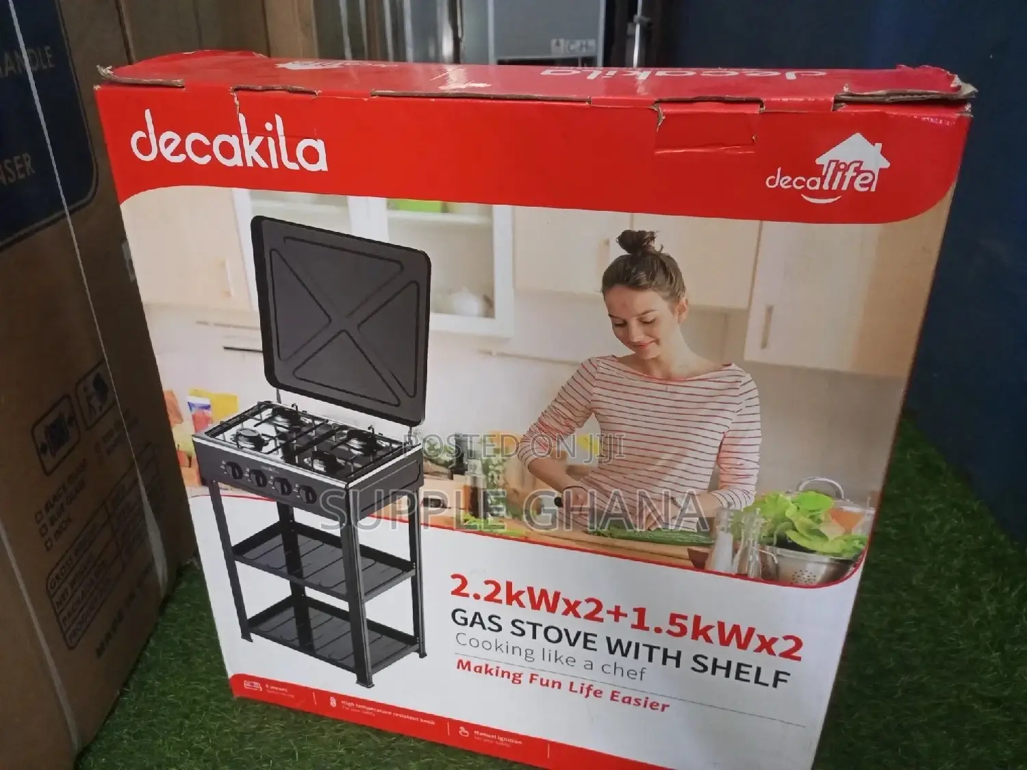Brand New Gas Stove With Shelf for Sale