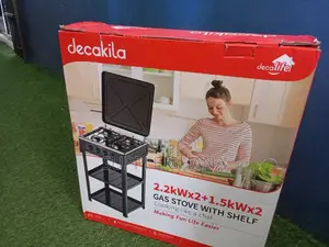 Great Decakila Gas Stove With Shelf