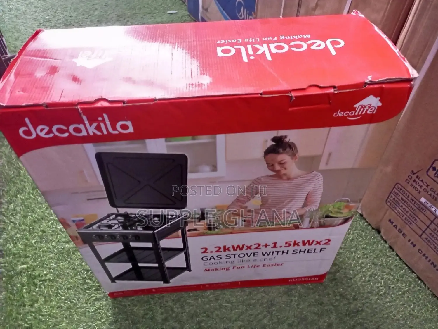 Super Decakila Gas Stove With Shelf Decakila Gas Cooker