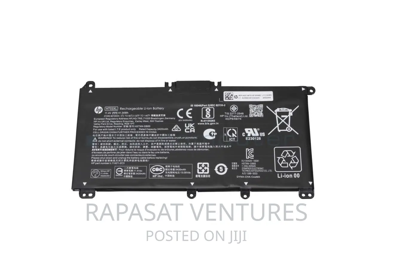 Hp Ht03xl Battery