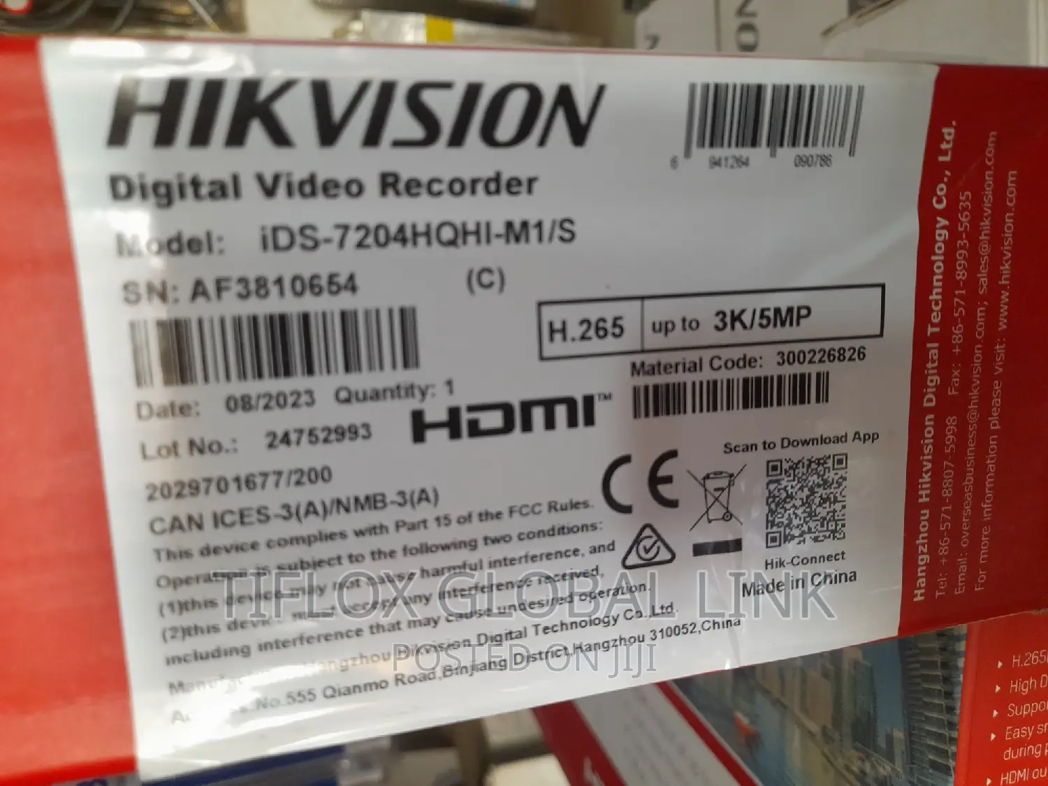 Hikvision 4ch 5mp