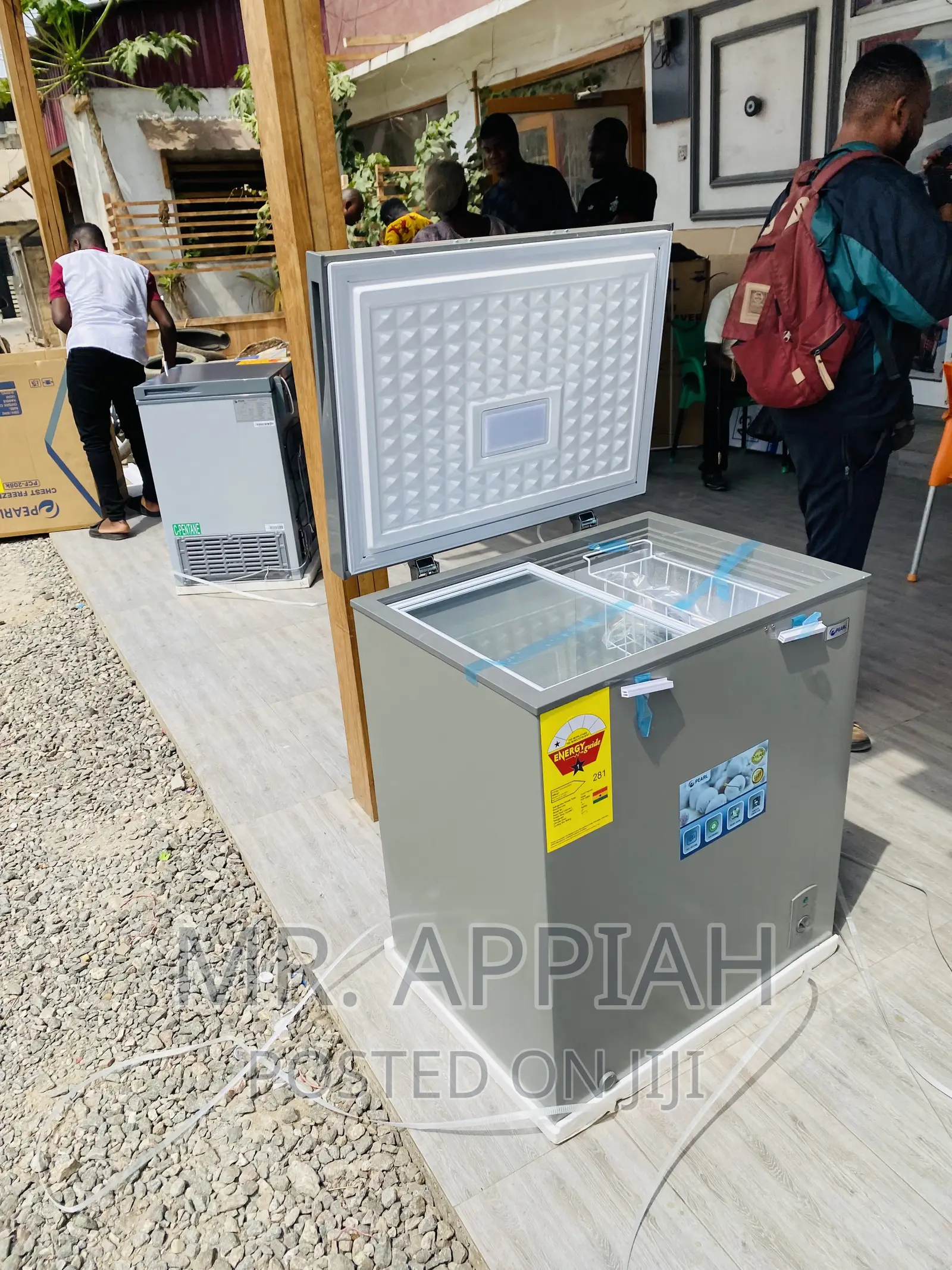 Super Affordable Pearl PCF- Single Door Freezer.