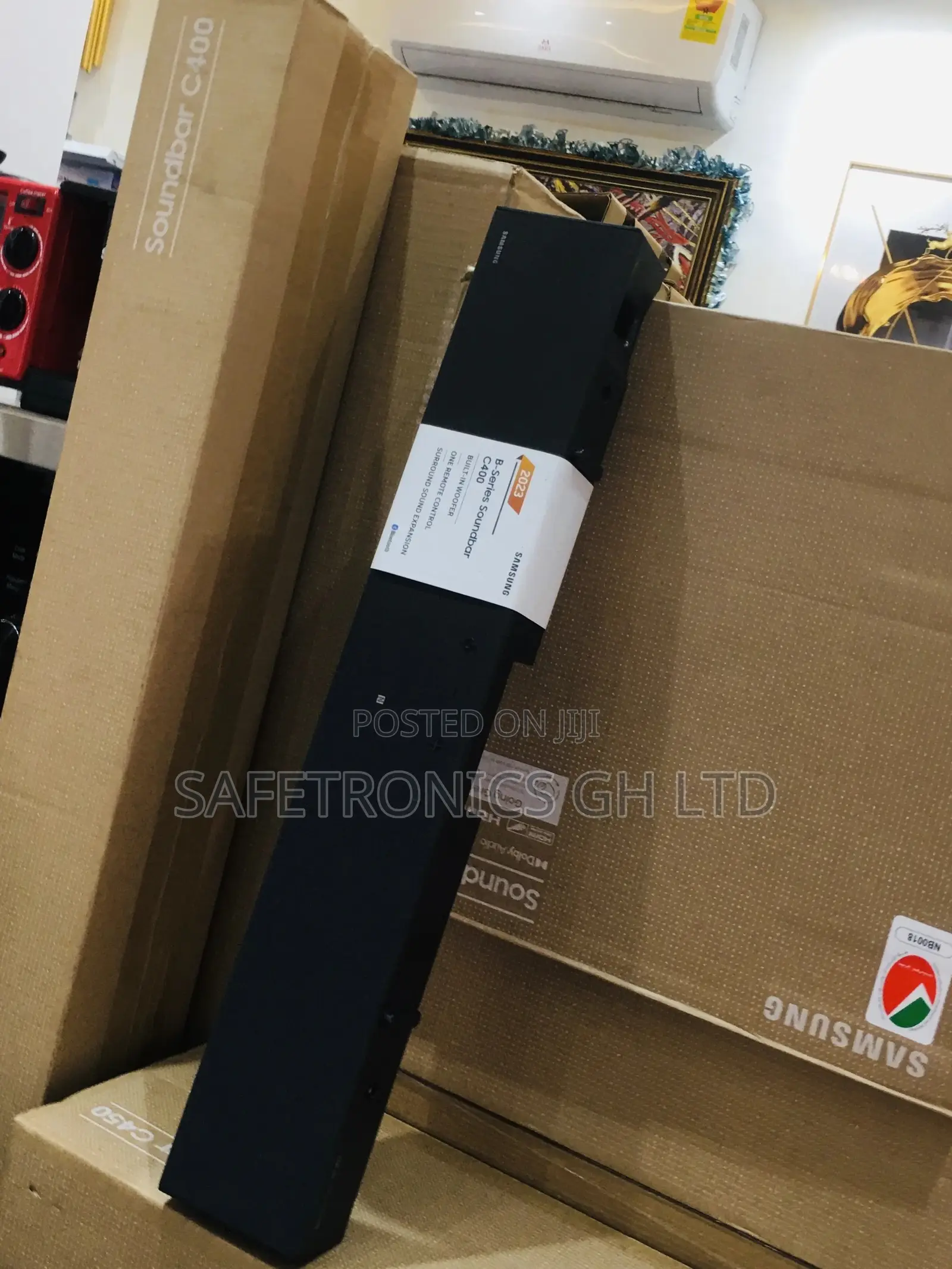 Black Wireless Samsung Bluetooth C400 Electric Speaker
