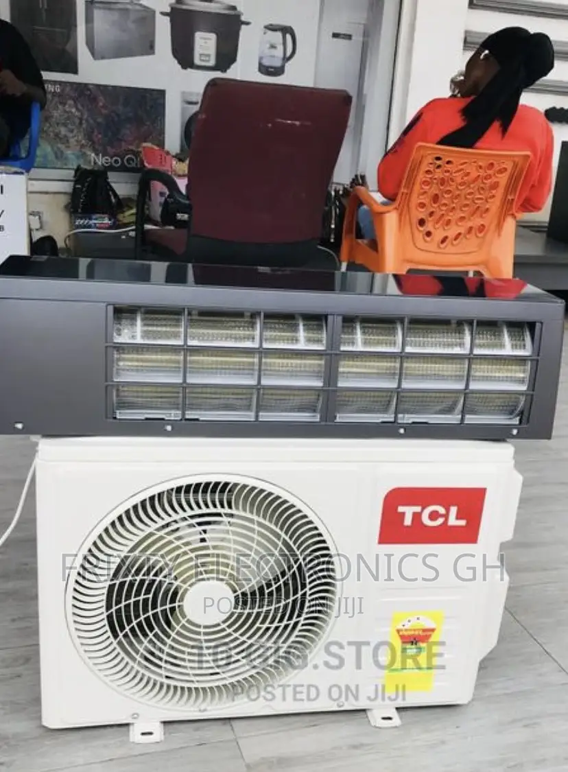 TCL 1.5hp Smart Inverter Mirror Black AC R410a Gas in Accra