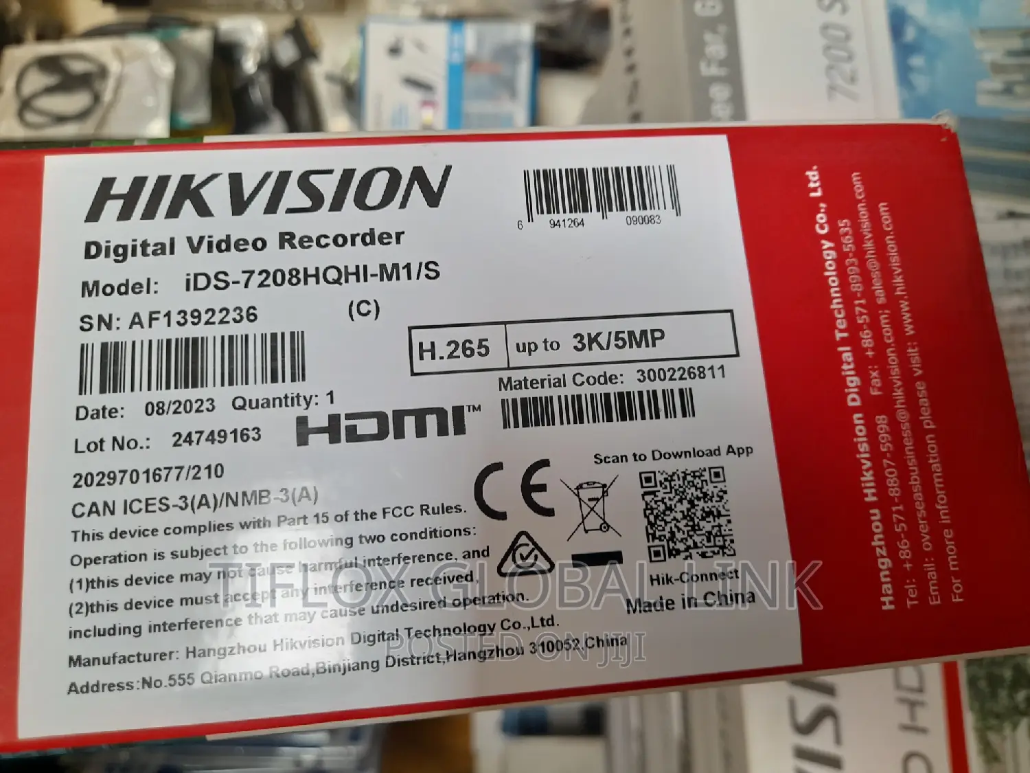 Hikvision 8ch Upto 5mp