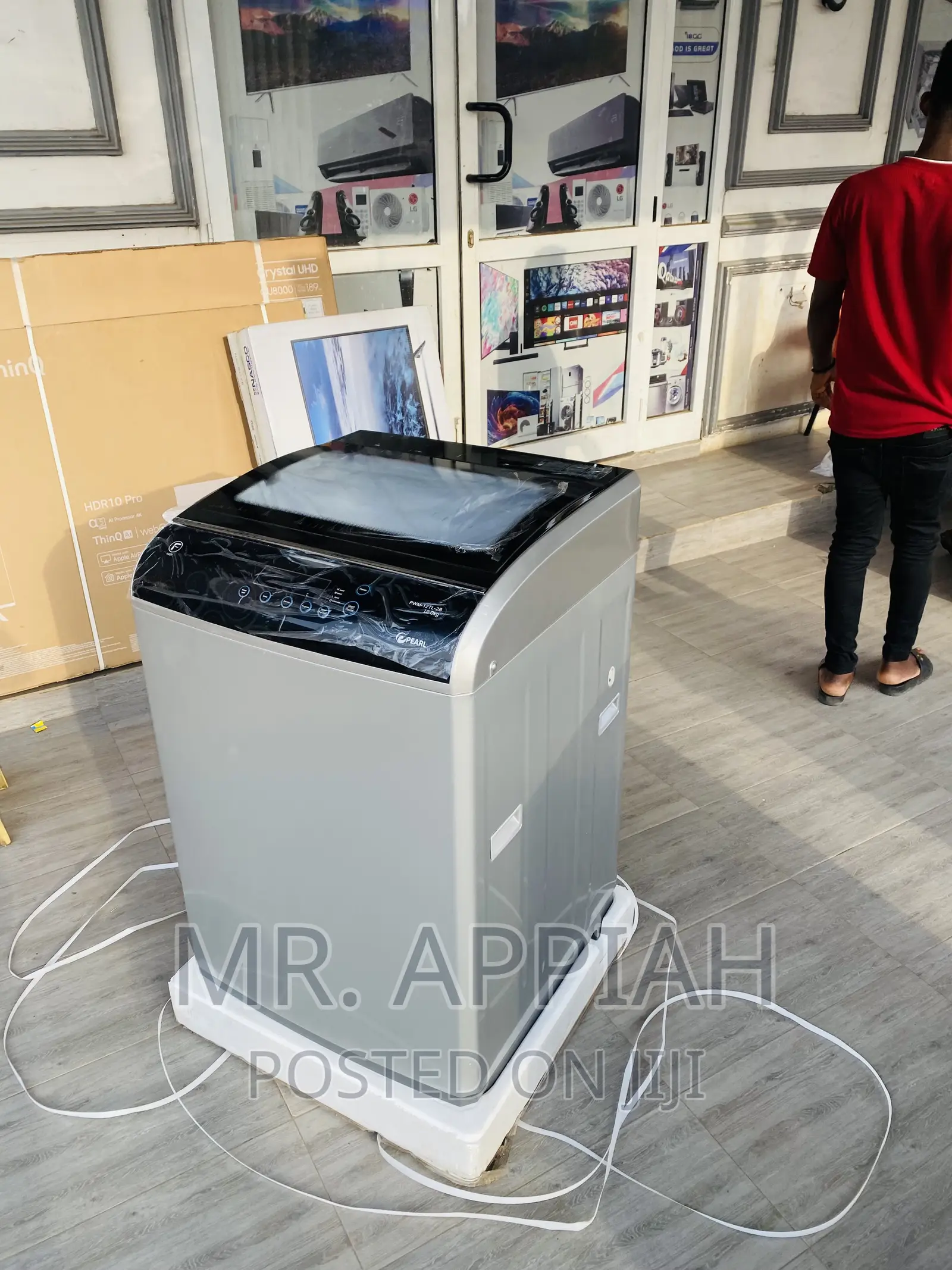 Durable Pearl PWM-12tl-2b 12kg Electric Washing Machine.