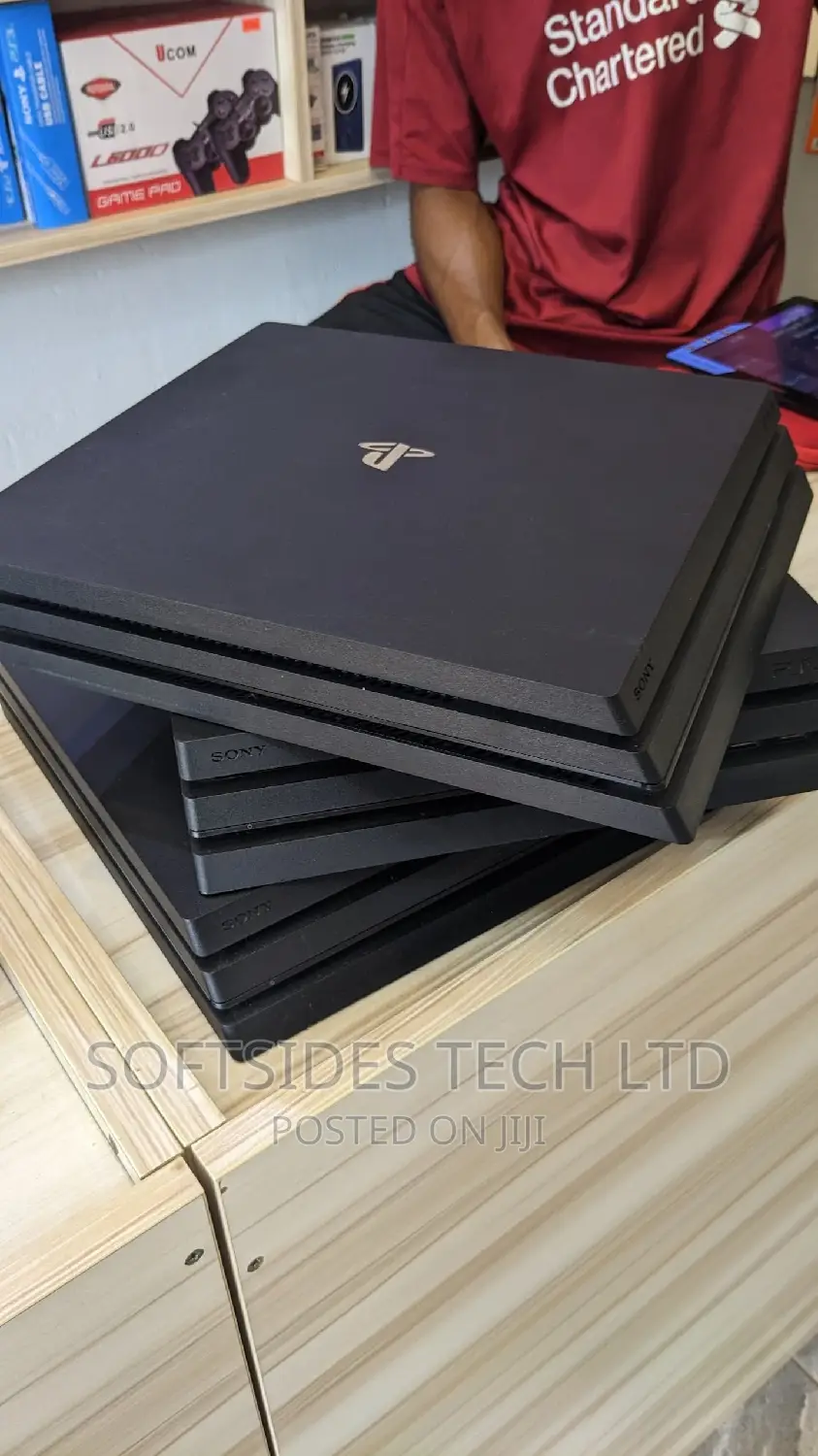 Playstation 4 Pro and Controller With Hdmi, Charger,