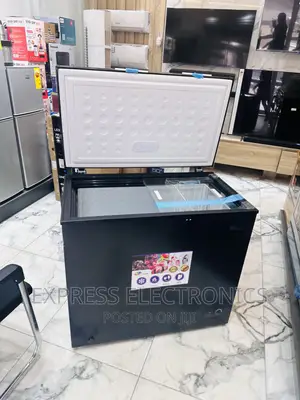Removable Basket Chest Freezer Single Door Rainbow 200L