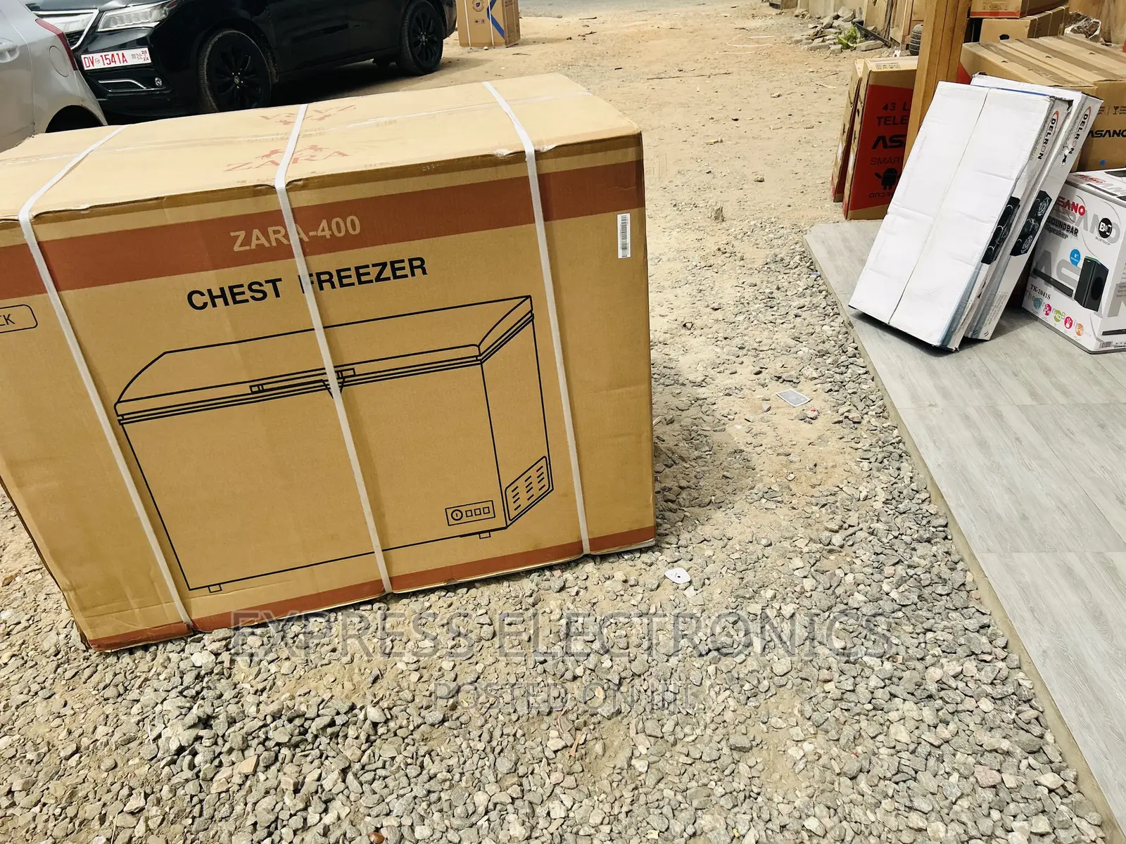 Excellent Design Zara-400 ,345L Chest Freezer