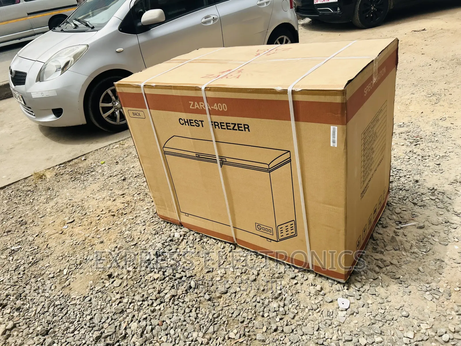Modern Design Zara-400 ,345L Chest Freezer