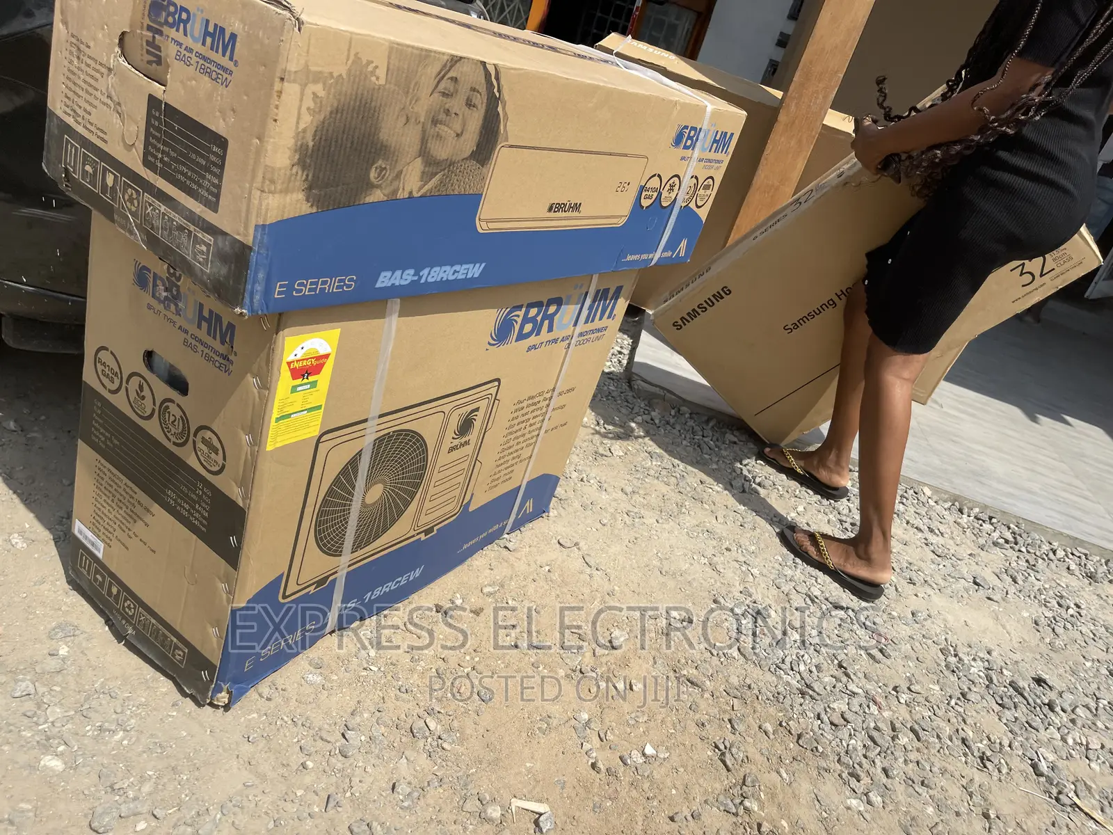 Eco Friendly. Bruhm Split Inverter. 2.5hp. Ac. White