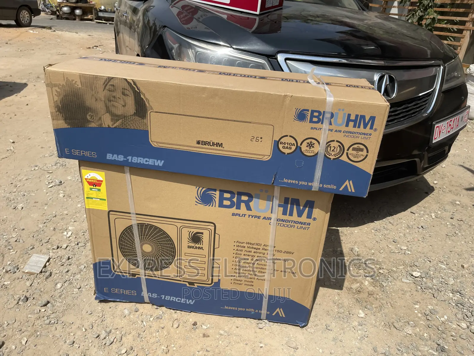 Bruhm Quality Affordable 2hp Split R410 White