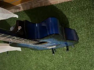 Semi Acoustic Guitar + Bag Etc