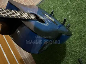 Semi Acoustic Guitar + Bag Etc