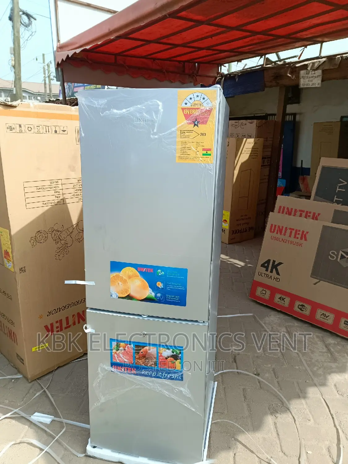 Unitek 156ltr Double Door Refrigerators