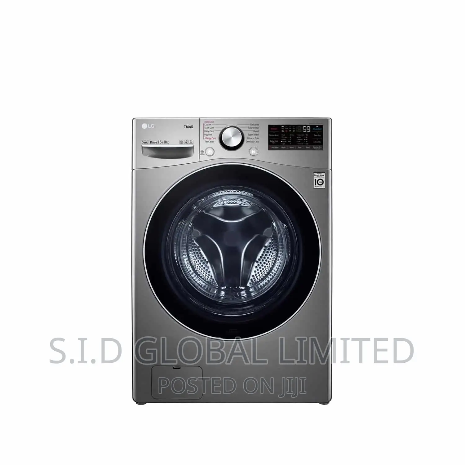 LG 15kg Fully Automatic Front Load Washing Machine