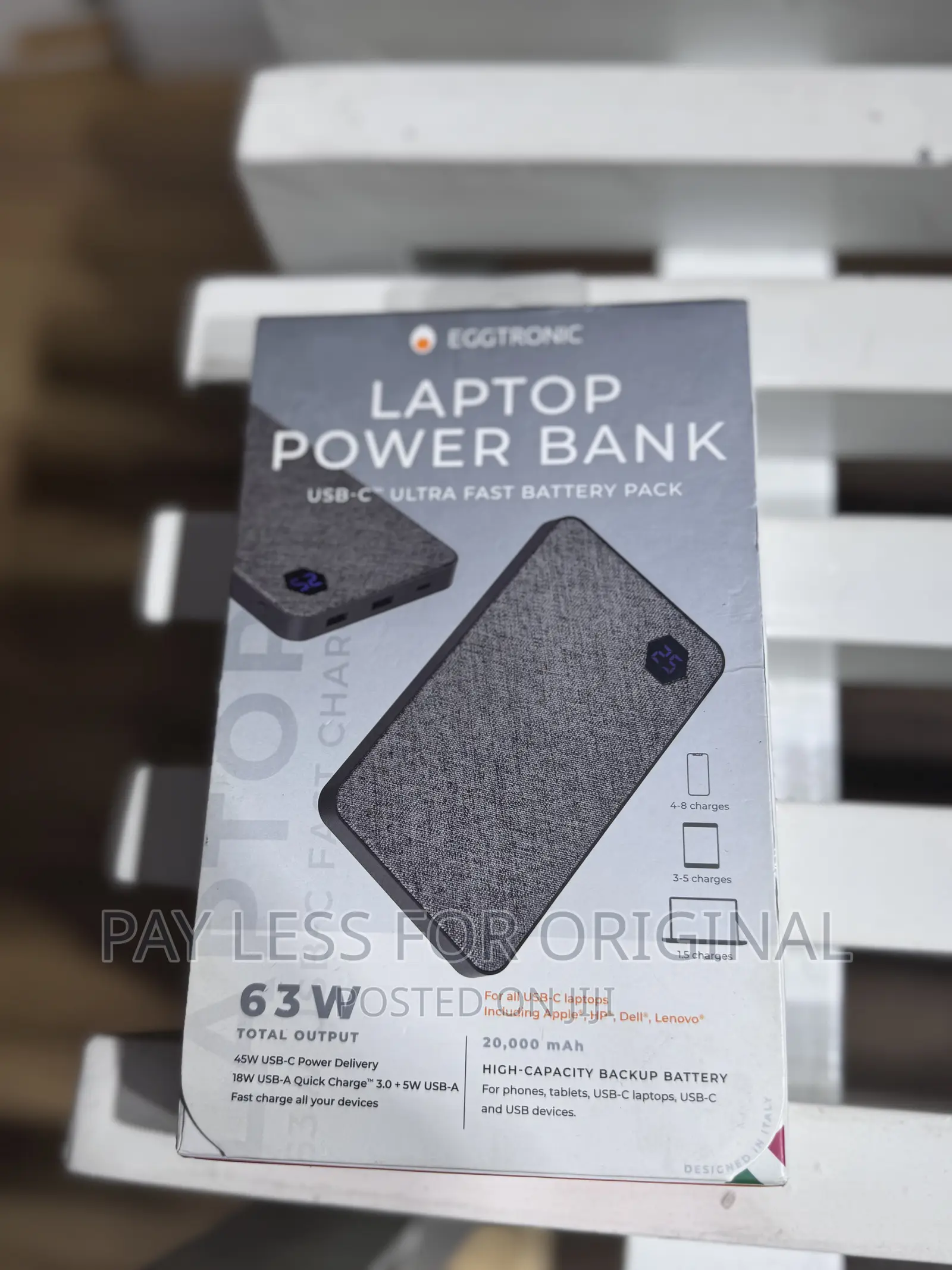 Laptop Power Bank USB-C Ultra Fast Battery Pack